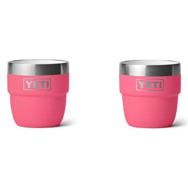 Yeti Rambler 4 oz Stackable Espresso Cups Tropical Pink
