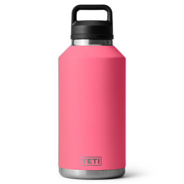 Yeti Rambler 64 Oz Bottle with Chug Cap Tropical Pink