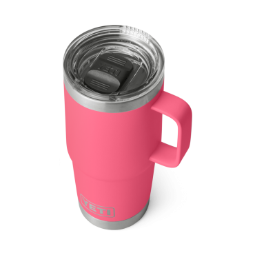 YETI Rambler 20 oz Travel Mug with Stronghold Lid Tropical Pink