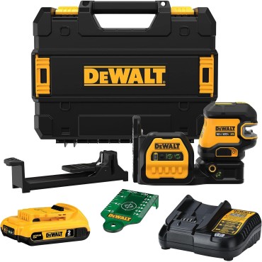 DEWALT 20V Max 2-Spot Green Line Laser Kit