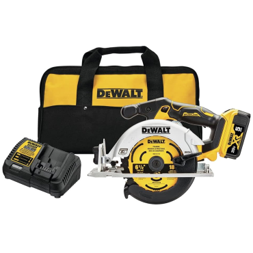 DEWALT 20V Max 6-1/2" Circular Saw Kit DCS565P1