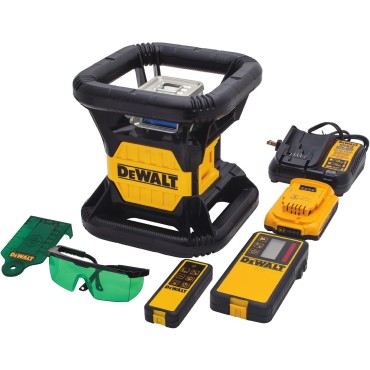 DEWALT 20V Max Green Rotary Tough Laser Kit