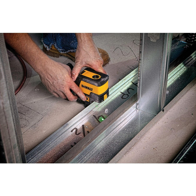 DEWALT Green Cross Line & Plumb Spot Laser