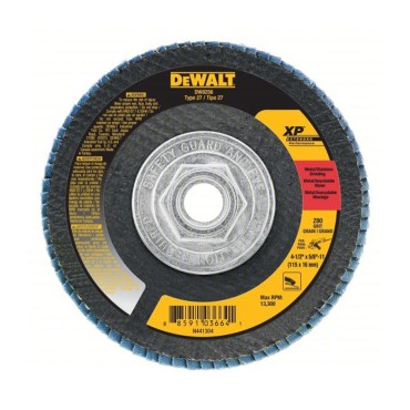 DEWALT 4-1/2" X 5/8"-11 Z80 XP T27 Flap Disk