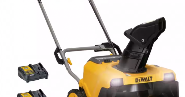 Dewalt DCSNP2142Y2 60V Cordless Snow Blower Kit