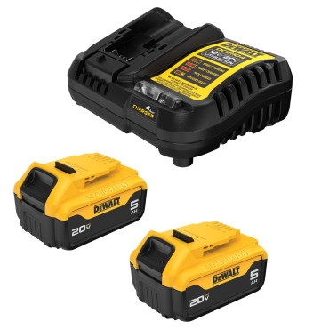 DeWALT DCB205-2C 20V MAX* 5Ah Battery Kit