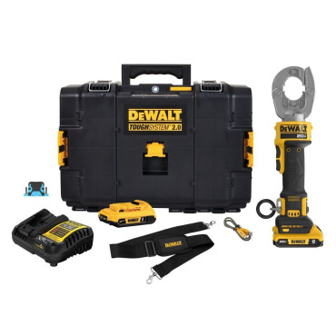 DeWalt DCE310D2 20V MAX Cordless Li-Ion Compact Died Crimping Tool Kit