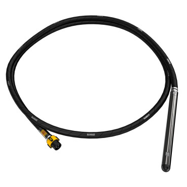 DEWALT POWERSHIFT 1.5 in. Head, 16 ft. Concrete Vibrator Shaft DCPS3385