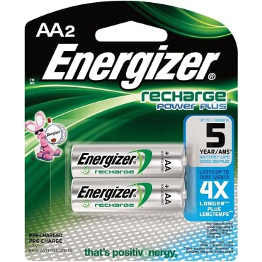 Energizer NH15BP-2 2PK AA RECHRG BATTERY