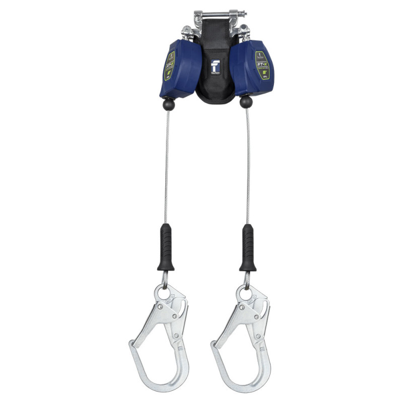 FallTech 82808TP3 8' FT-X® Cable Class 2 Leading Edge Personal SRL-P