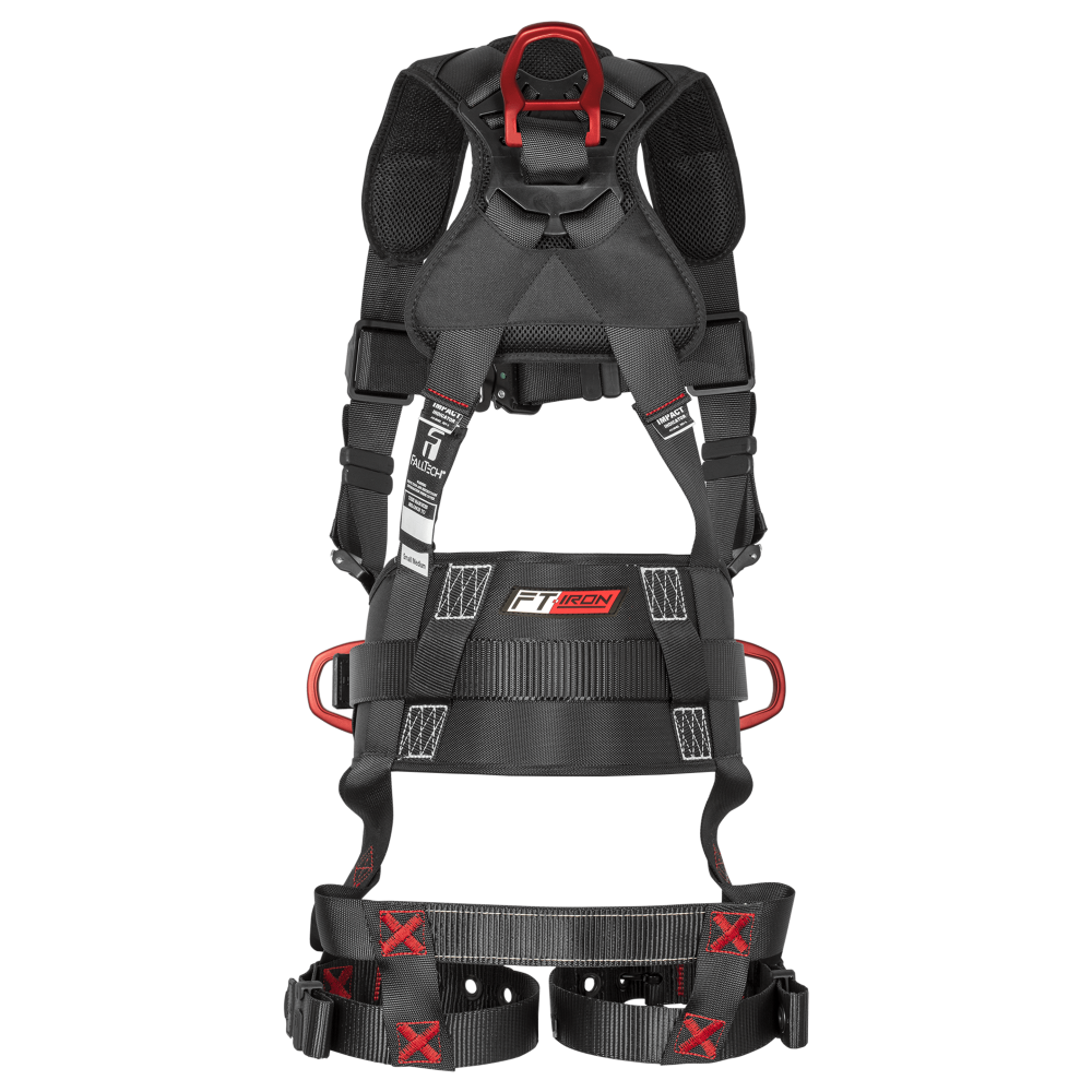 FallTech FT-Iron 3D Construction Belted Full Body Harness 8144