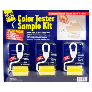 Foampro 122 3PK COLOR TESTER RLR KIT