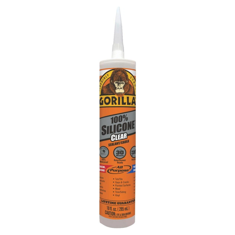 Gorilla Glue 108311 10OZ CLR 100% SILICONE