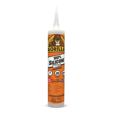 Gorilla Glue 108318 10OZ WHT 100% SILICONE