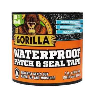 Gorilla Glue 4612502 4x10 BLACK SEAL TAPE