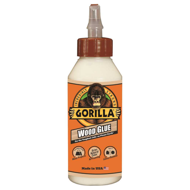 Gorilla Glue 6200002 8OZ GORILLA WOOD GLUE 