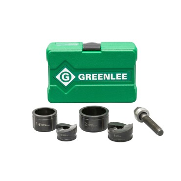 Greenlee 7237BB Slug-Buster 1-1/2" - 2" Manual Knockout Set
