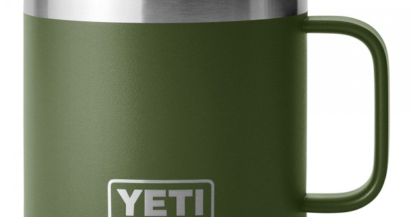 YETI Rambler 24 oz mug w/Magslider Lid Highlands Olive-Limited Edition 
