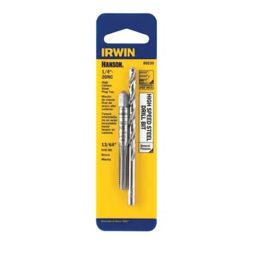 IRWIN 80230 1/4-20TAP/DRILL COMBO PK