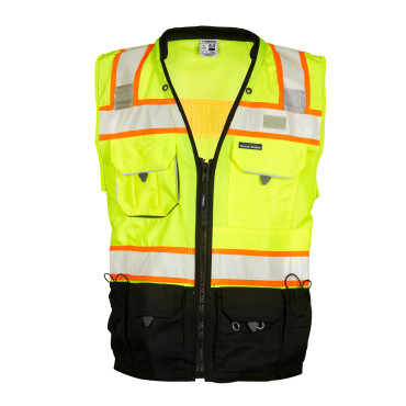Kishigo S5002 Surveyors Vest Lime