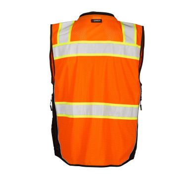 Kishigo S5003 Surveyors Vest Orange