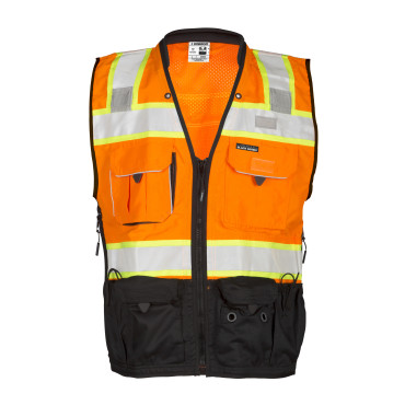 Kishigo S5003 Surveyors Vest Orange