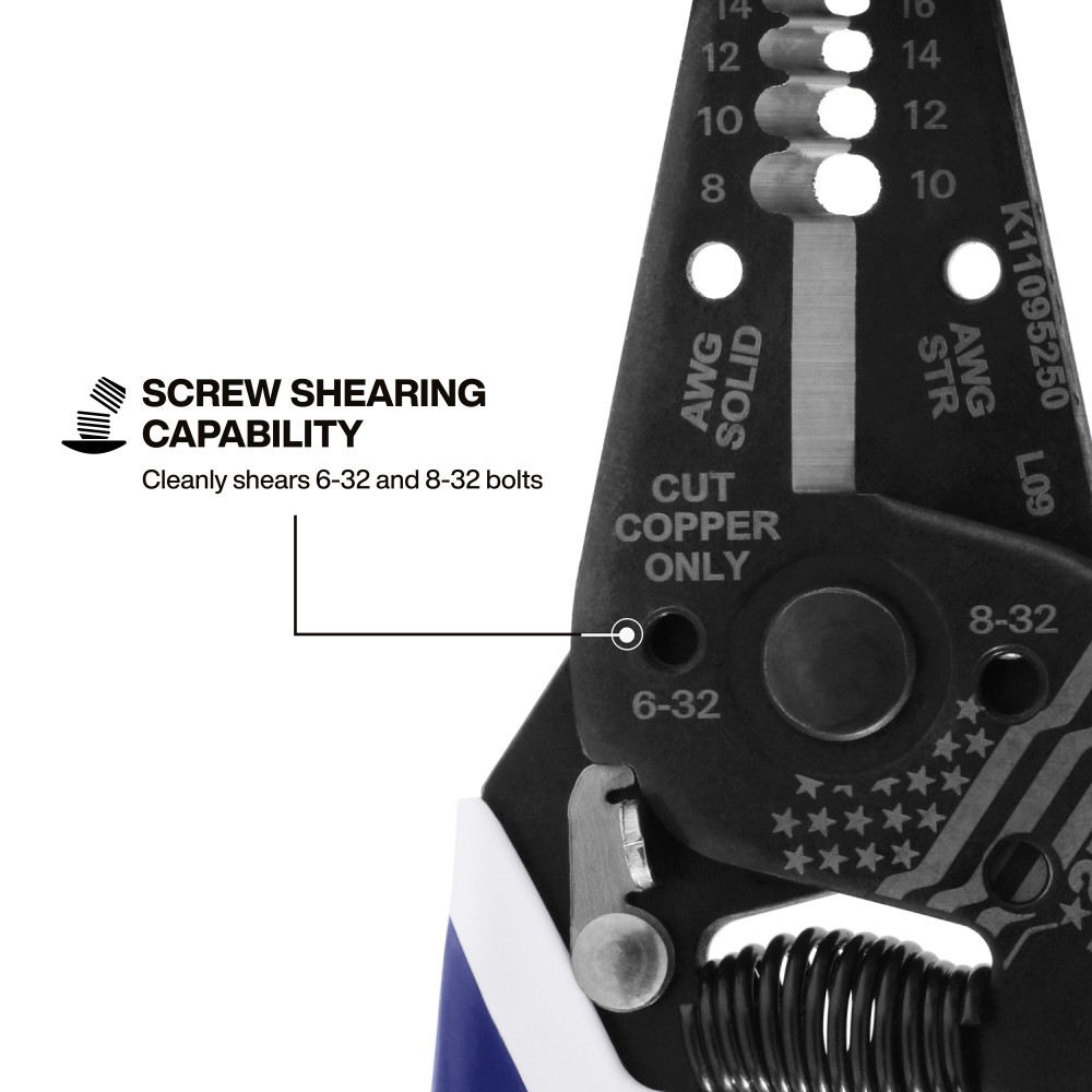 Klein 250th Edition Wire Stripper/Cutter, 8-20 AWG K11095250