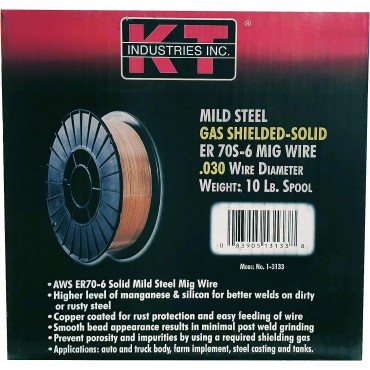 K-T Industries 1-3133 10# .030 70S-6 MIG WIRE