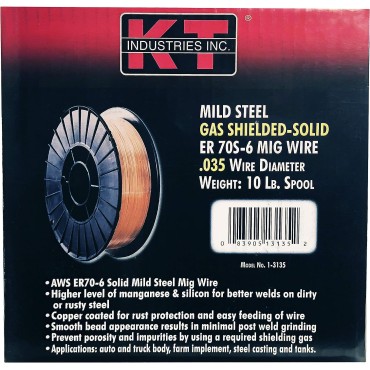 K-T Industries 1-3135 10# .035 70S-6 MIG WIRE