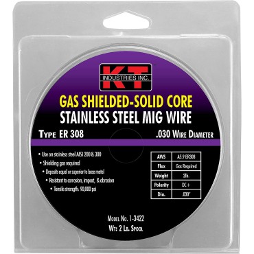 K-T Industries 1-3422 2# 030 308L MIG WIRE   