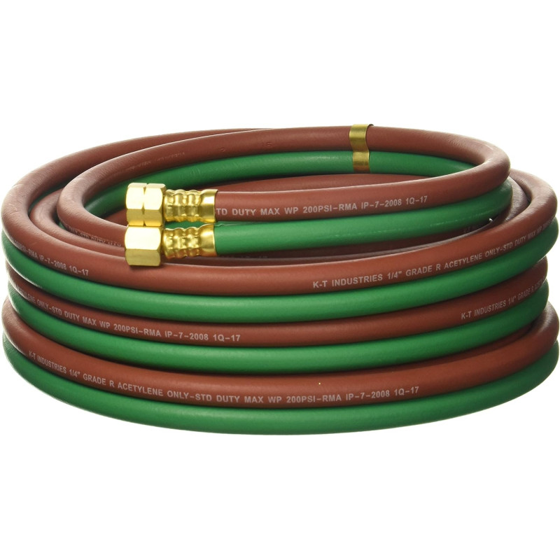K-T Industries 3-7460 1/4X25 TWIN HOSE