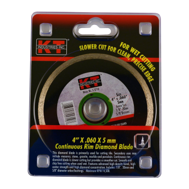 K-T Industries 5-5710 4x.060 DIAMOND WHEEL  