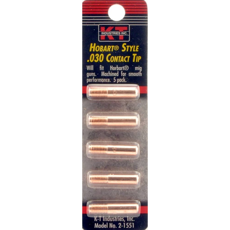 K-T Industries 2-1551 .030 CONTACT TIPS 5/CD
