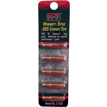 K-T Industries 2-1552 .035 CONTACT TIPS 5/CD