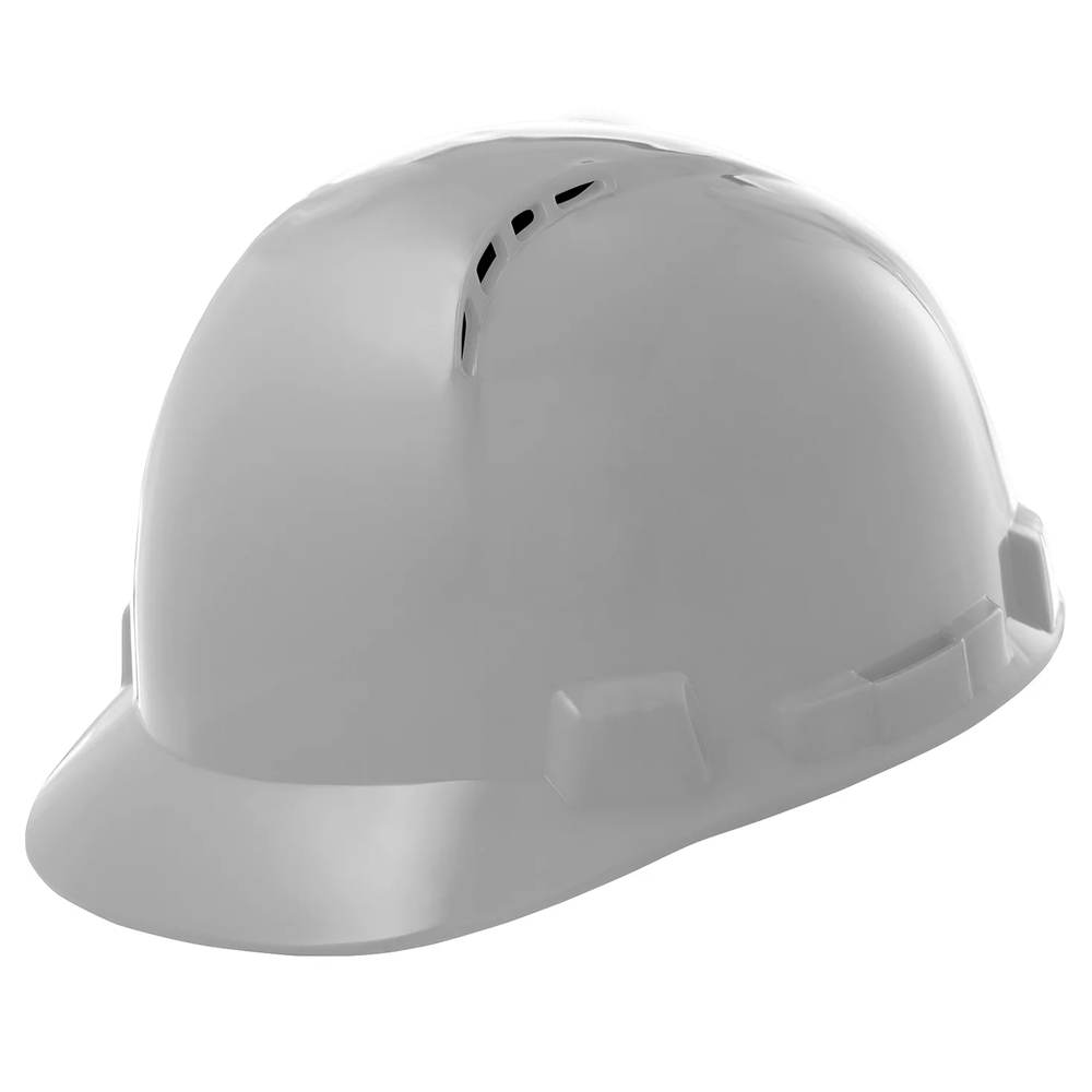 LIFT SAFETY HBSC-7Y GRAY VENTED HARD HAT
