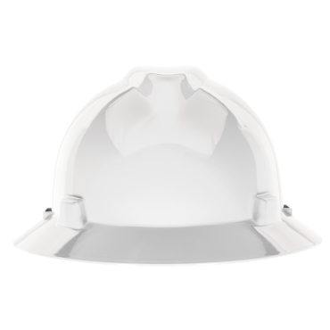 MSA 475369 White V-Gard Non-Slotted Hard Hat