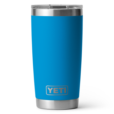 YETI Rambler 20 oz Tumbler Big Wave Blue