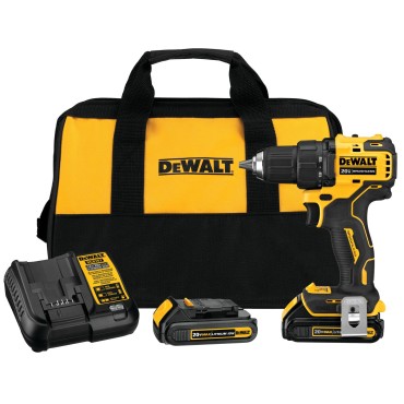 DEWALT ATOMIC™ 20V MAX* Brushless Compact 1/2" Drill/Driver Kit DCD708C2