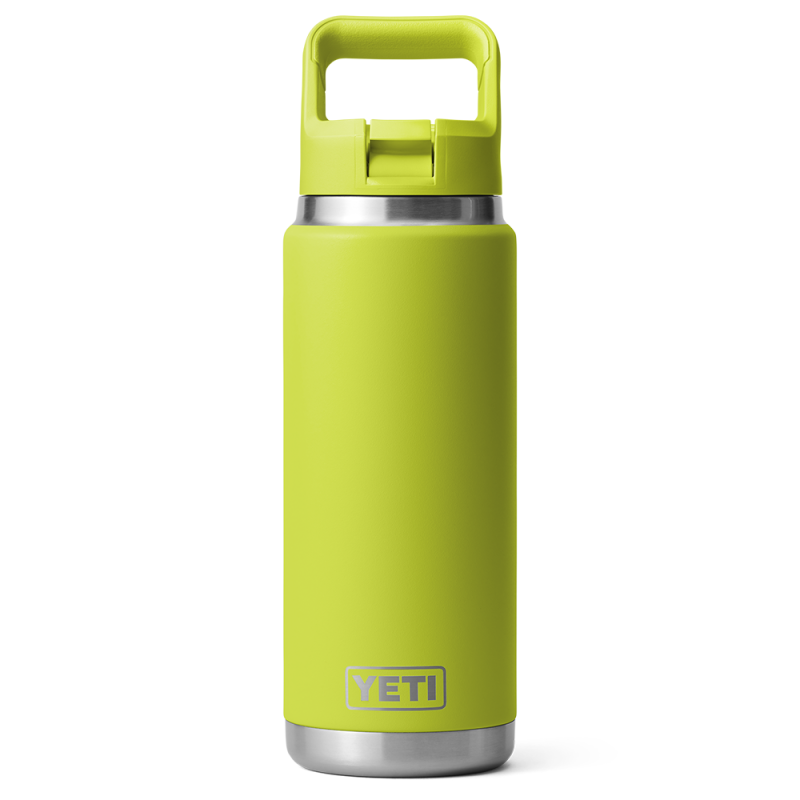 YETI Rambler 26 Oz Straw Bottle Chartreuse