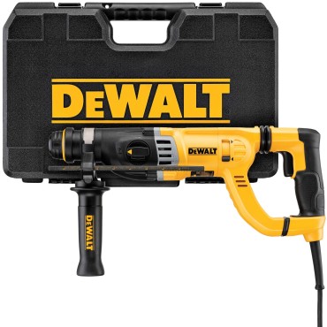 DEWALT 1-1/8" SDS PLUS D-Handle Hammer Kit D25263K