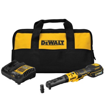 DEWALT 20V MAX* XR® 3/8" & 1/2" Ratchet Kit DCF510GE1