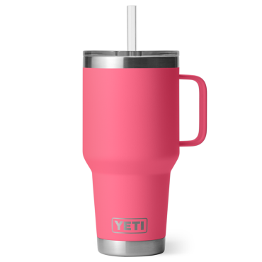 YETI Rambler 35 oz Straw Mug Tropical Pink
