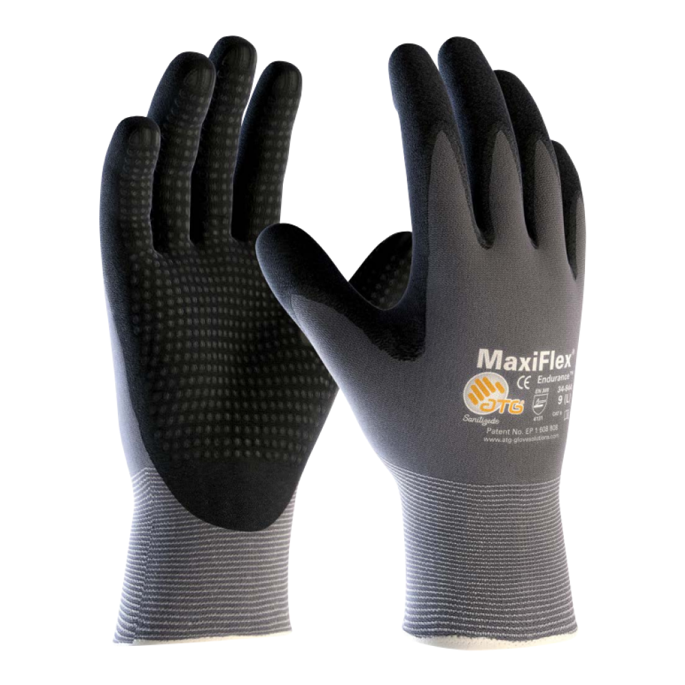 34-844/L G-Tek Maxiflex Endurance Micro-Foam Nitrile Coated Glove