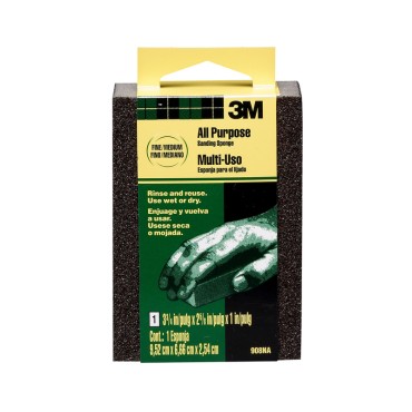 3 M 908-FINE/MED SANDING SPONGE