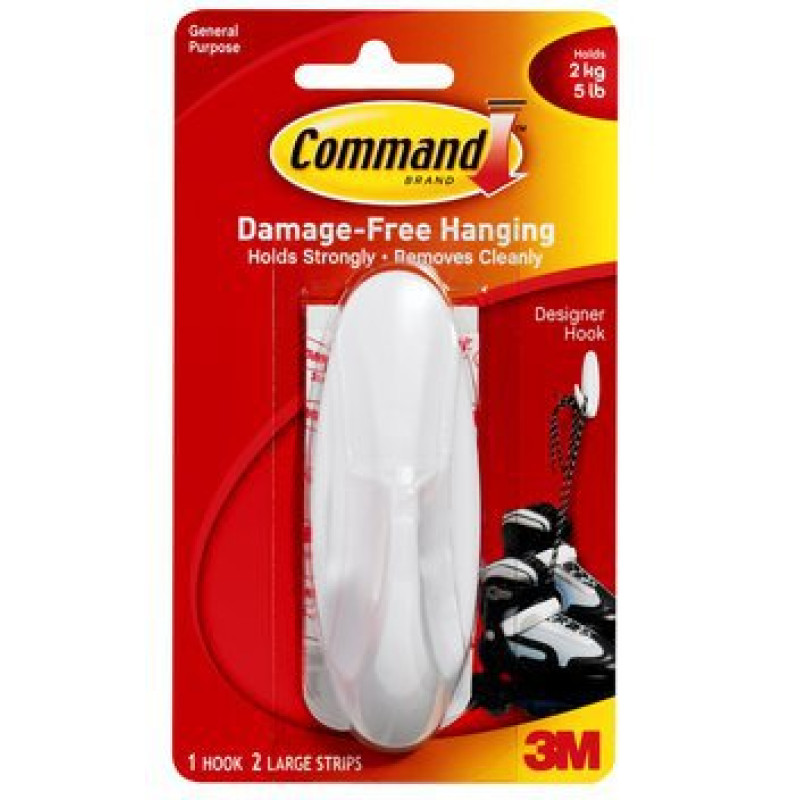3 M 17083 COMMAND LG DESIGNER HOOK