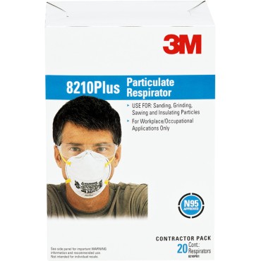 3 M 8210PP20-DC N95 RESPIRATOR