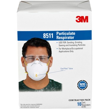 3 M 8511PB1-A N95 PART RESPIRATOR