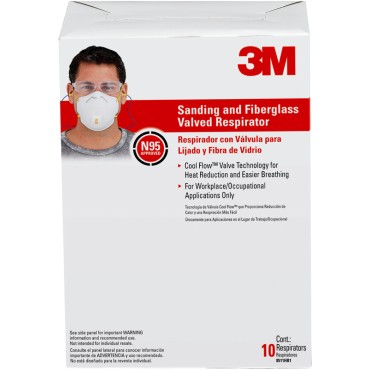 3 M 8511HB1-C Valve Sanding Respirator