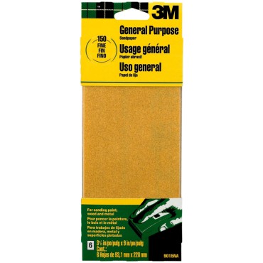 3 M 9015 PROD SAND-PAK SHEETS FINE