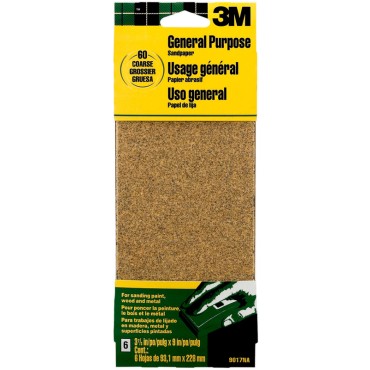 3 M 9017 PROD SNDPK SHEETS COARSE